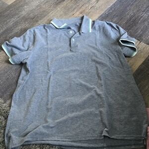 St. John's Bay Heather Gray Polo Shirt